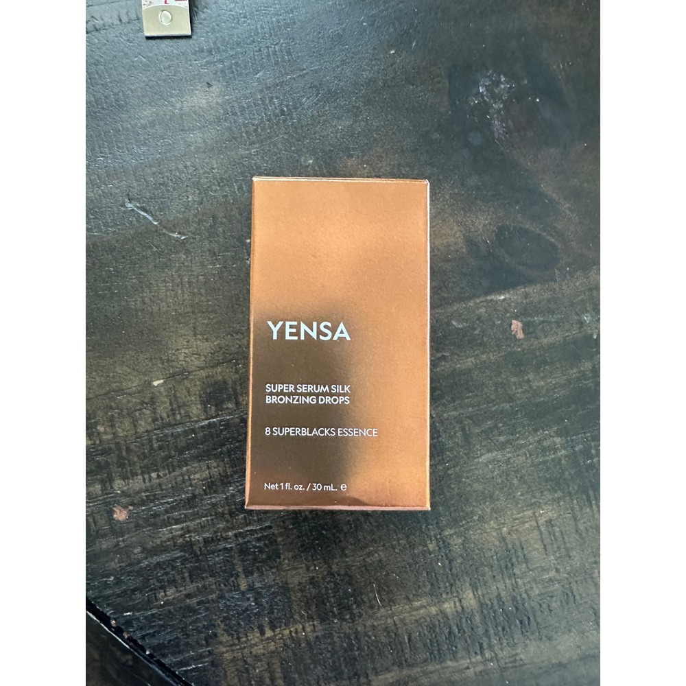 YENSA Super Serum Silk Bronzing Drops 8 SuperBlacks Essence 30mL 1oz NEW